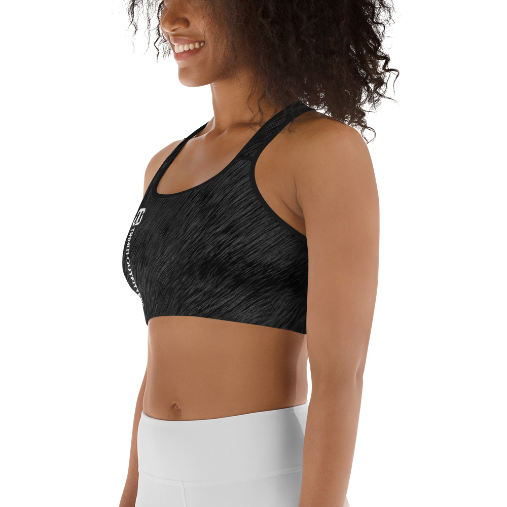 Women’s black panther sports bra