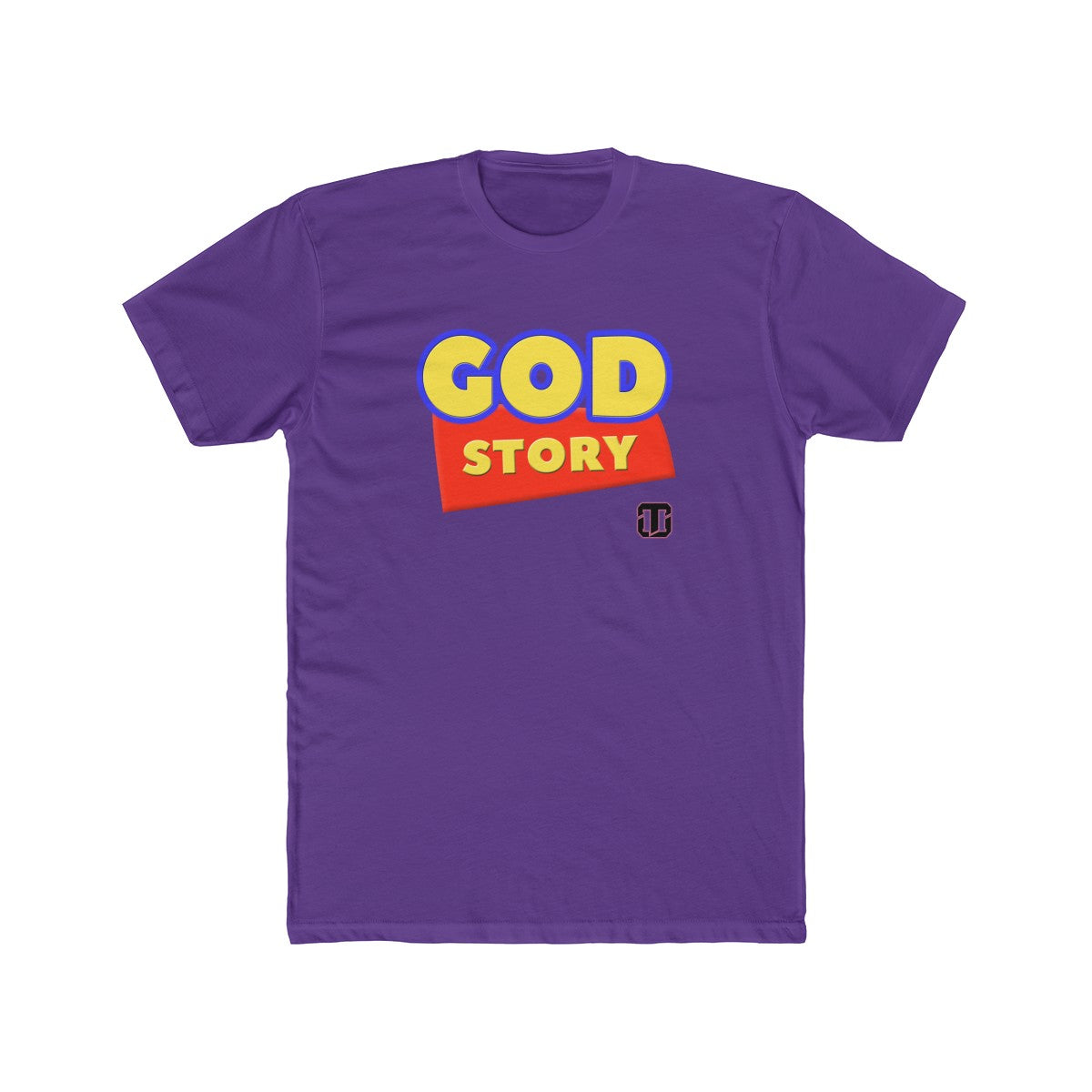 Men's God Story Multicolor tee