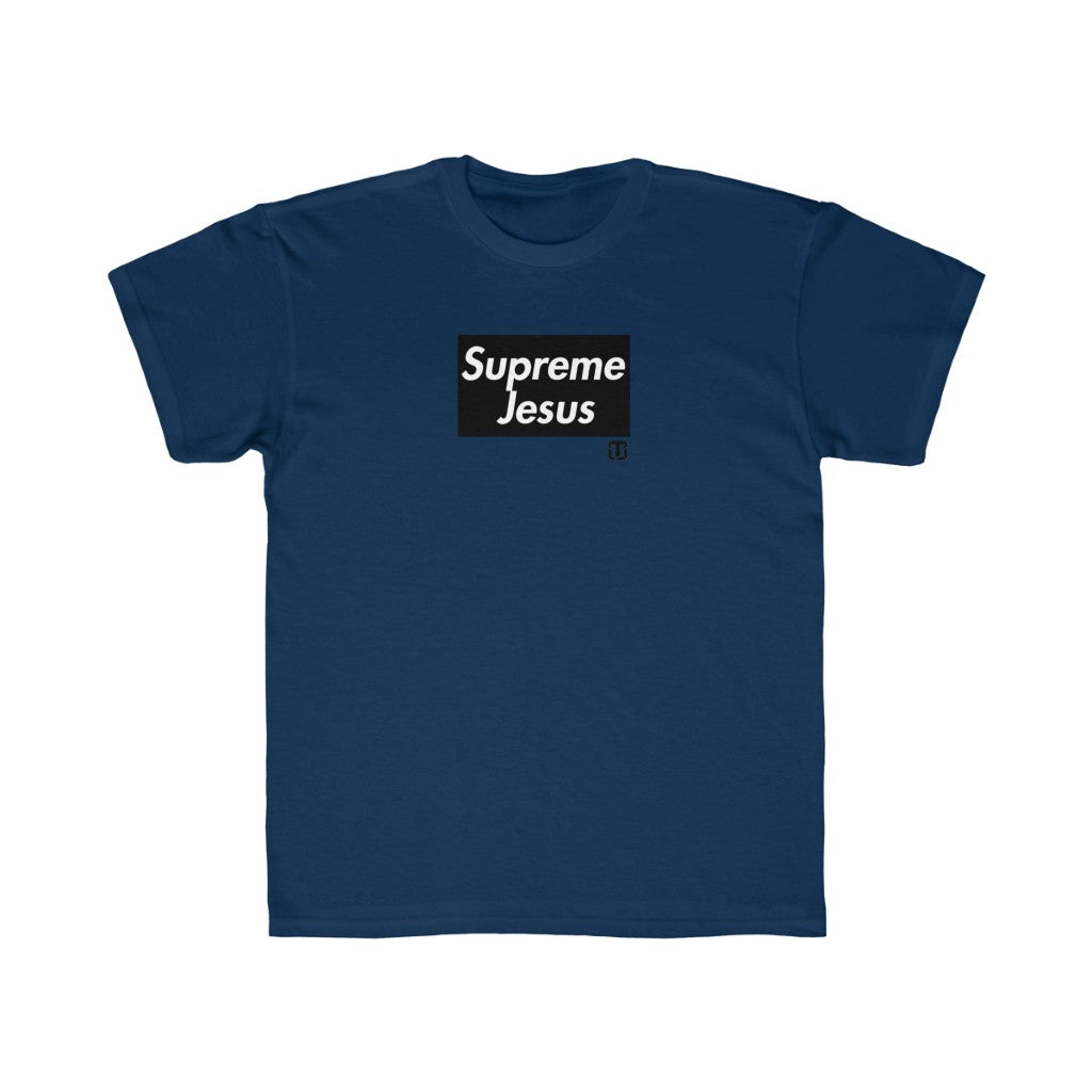 Kids supreme jesus multi color tee