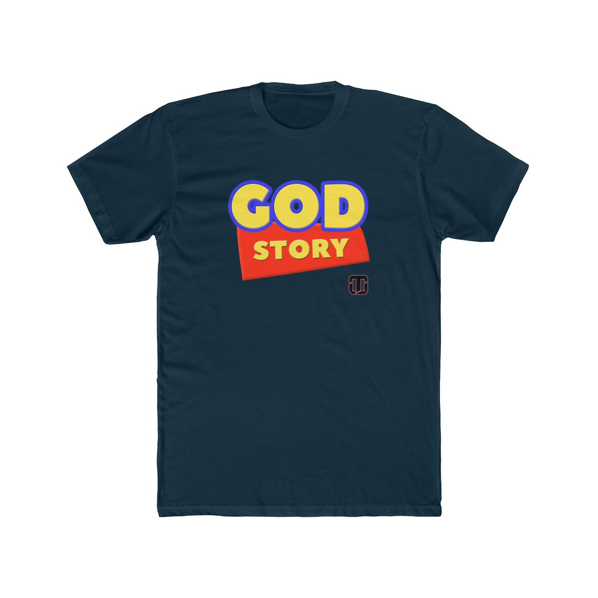 Men's God Story Multicolor tee