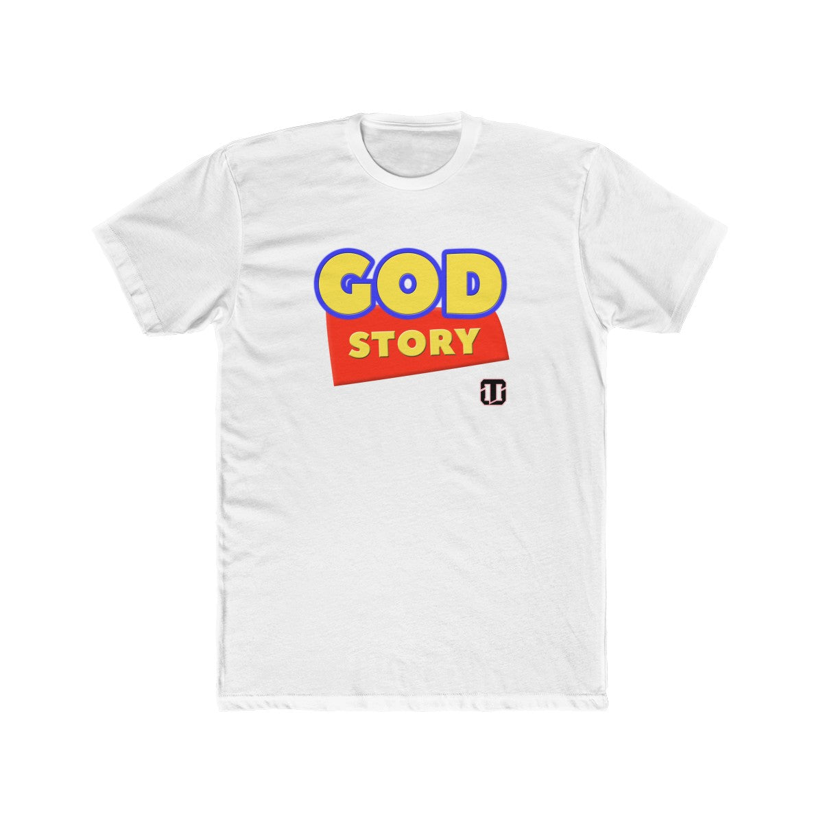 Men's God Story Multicolor tee