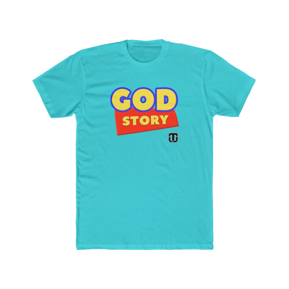 Men's God Story Multicolor tee