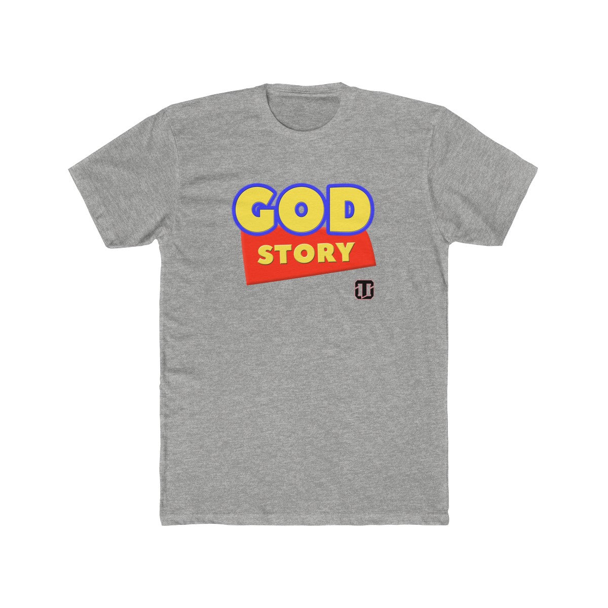 Men's God Story Multicolor tee