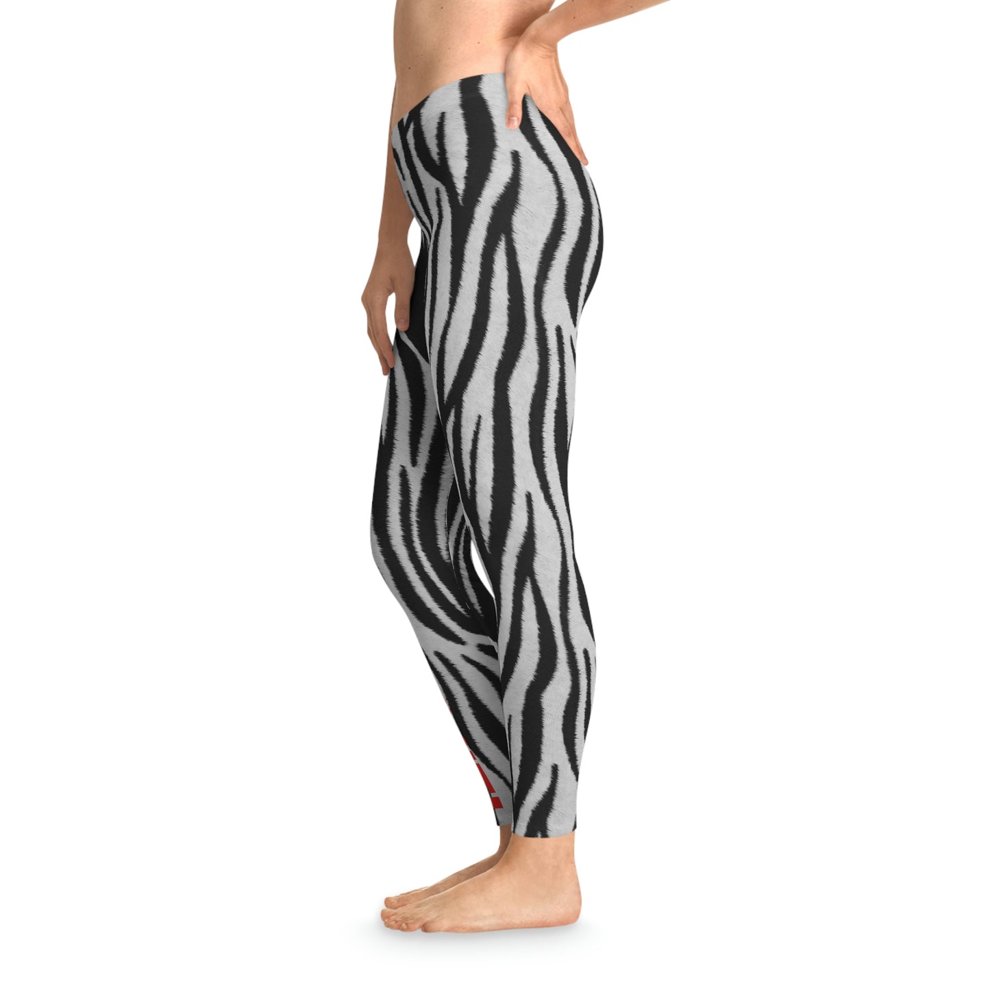 Womens Triniti Zebra leggings