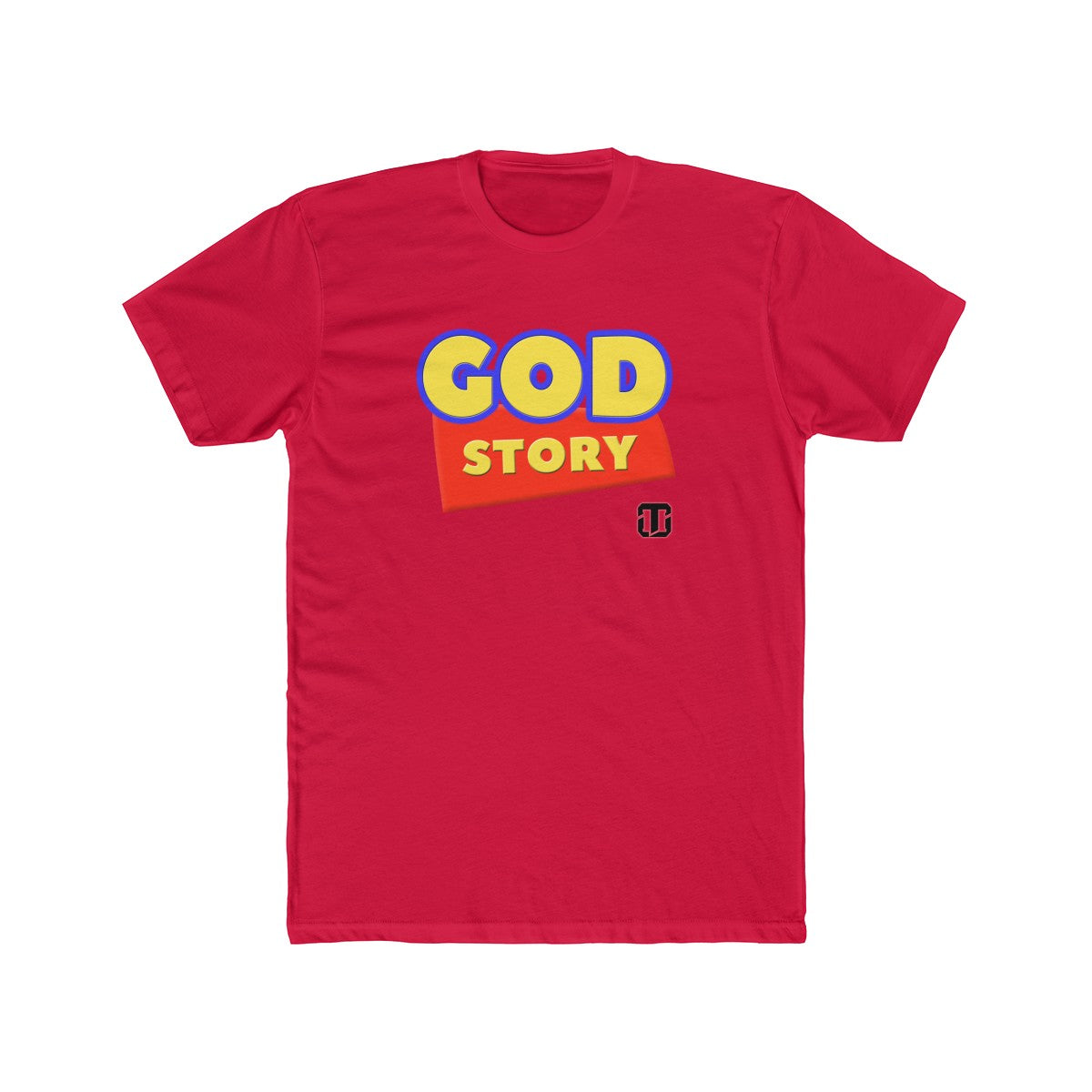 Men's God Story Multicolor tee
