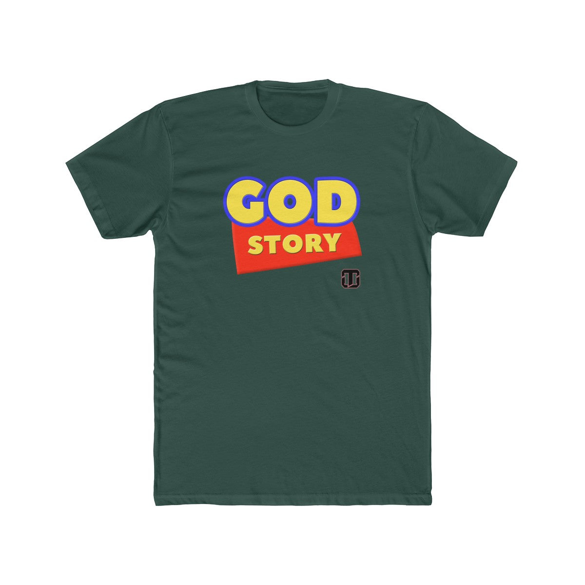 Men's God Story Multicolor tee