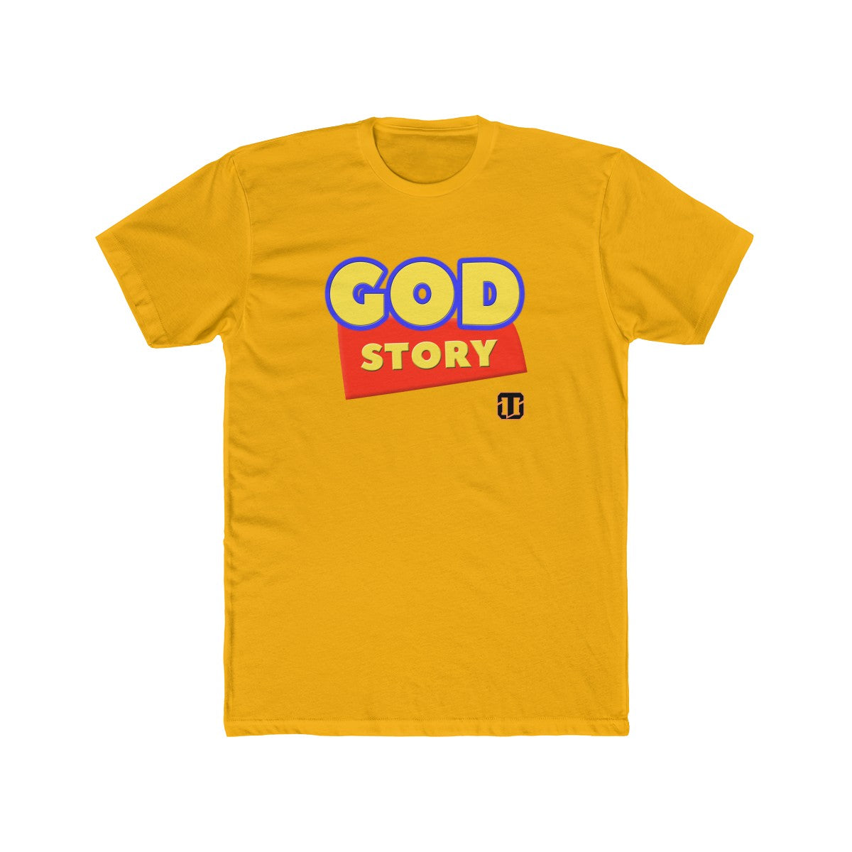 Men's God Story Multicolor tee