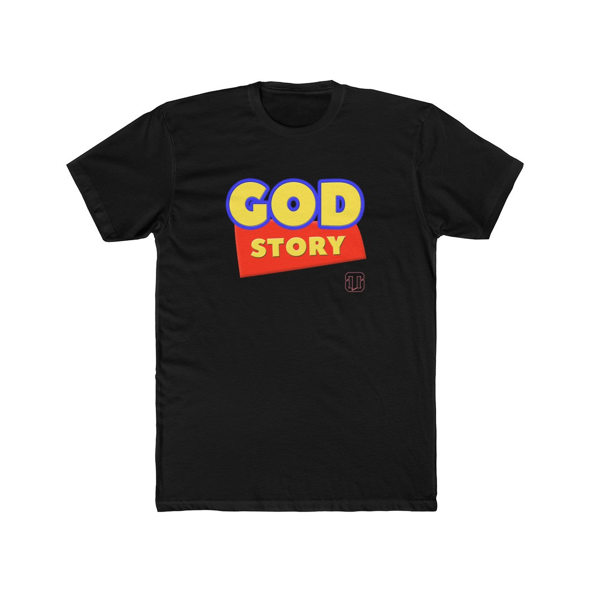Men's God Story Multicolor tee