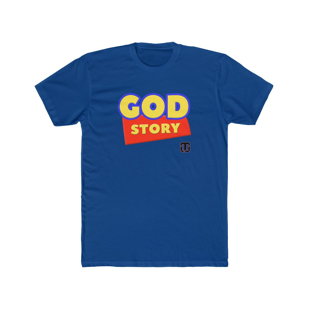 Men's God Story Multicolor tee