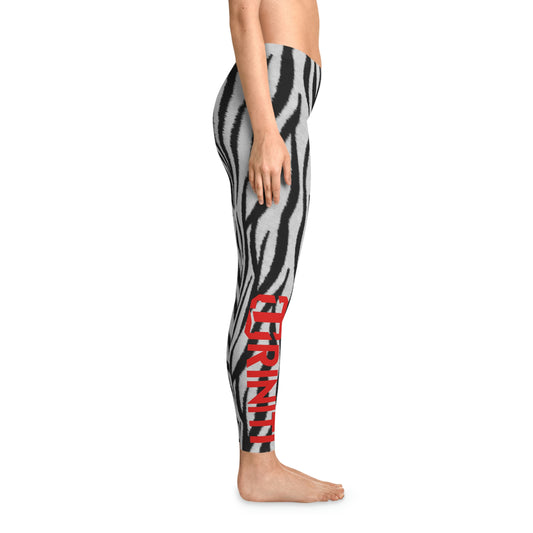 Womens Triniti Zebra leggings