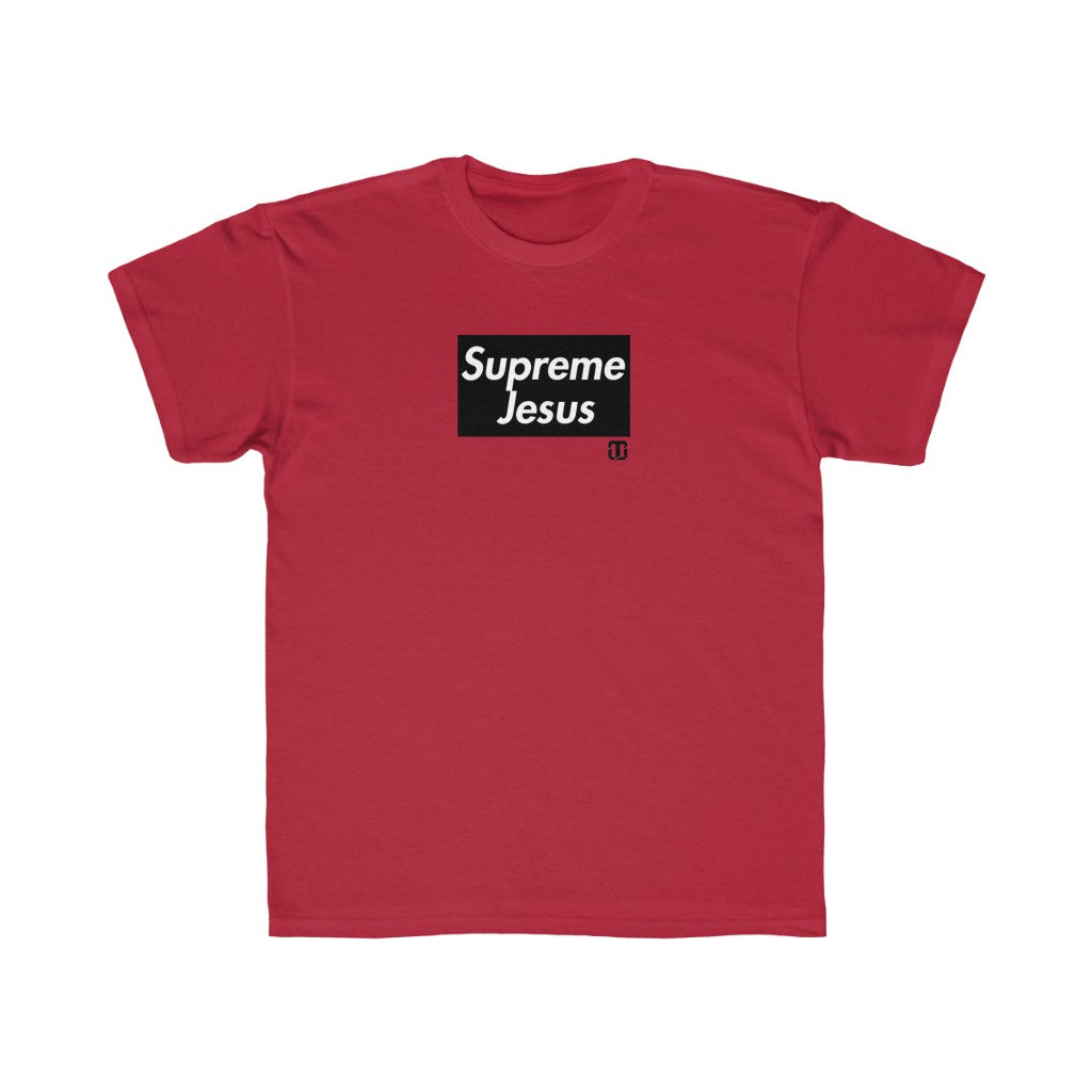 Kids supreme jesus multi color tee