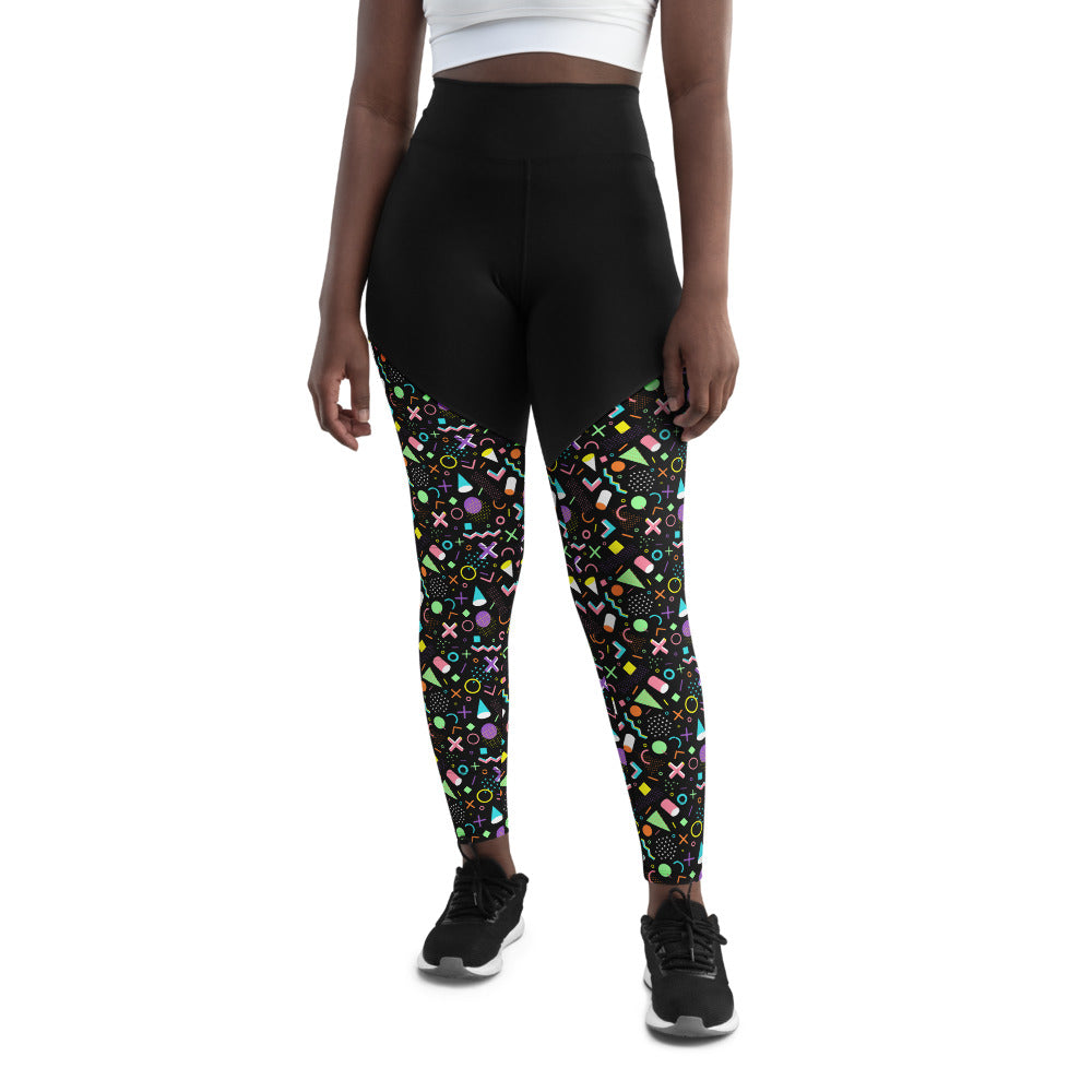 Womens Throwback Sports Leggings – TrinitiOutfitters