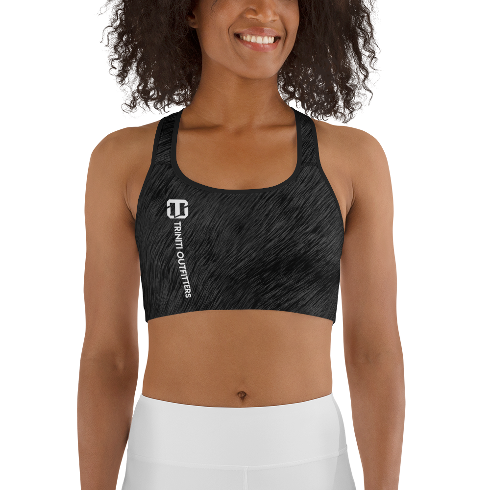 Women’s black panther sports bra