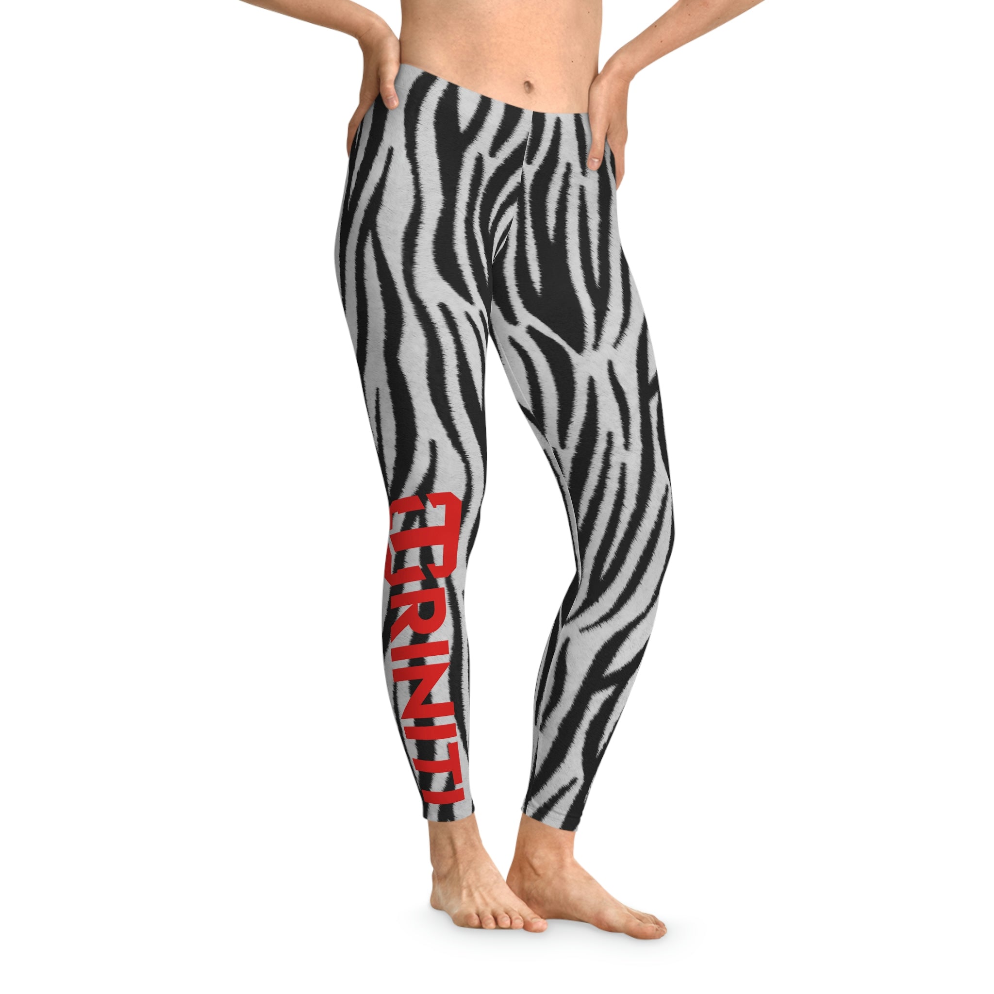 Womens Triniti Zebra leggings